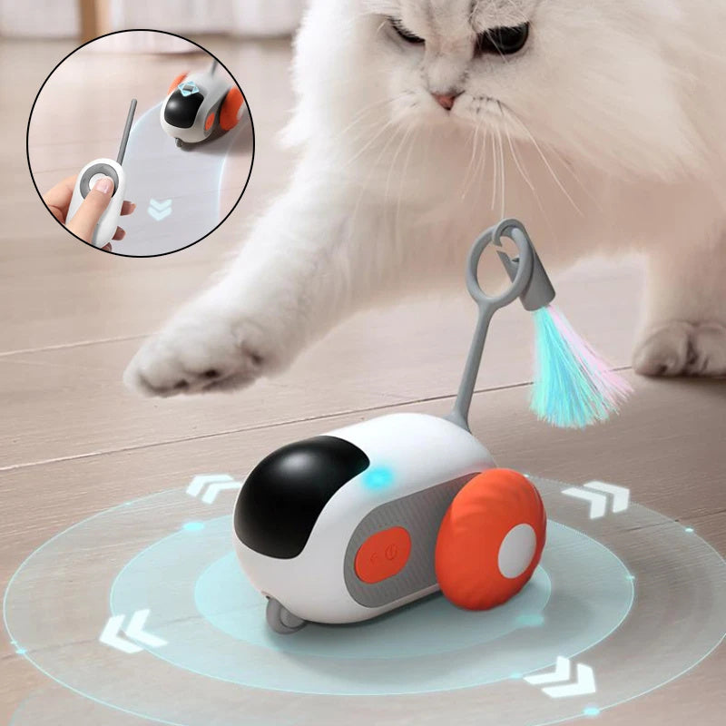 Smart Interactive Cat Toy W/ Remote Control