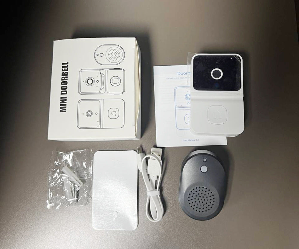 Z30 Smart HD Visual Doorbell with Video Intercom & Night Vision for Enhanced Home Security