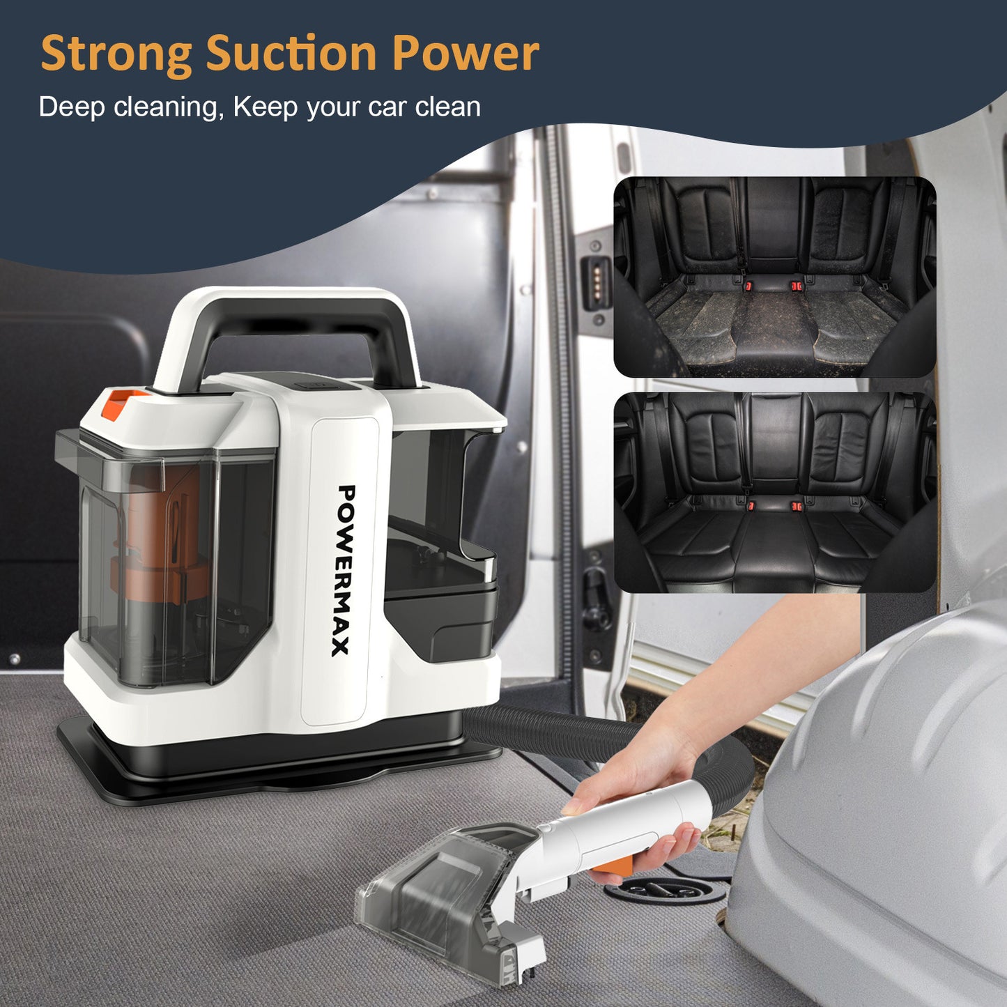 Revolutionary Automatic Water Spray Cleaner: Effortless Cleaning with Smart Induction Technology