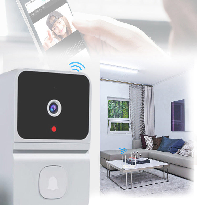 Z30 Smart HD Visual Doorbell with Video Intercom & Night Vision for Enhanced Home Security