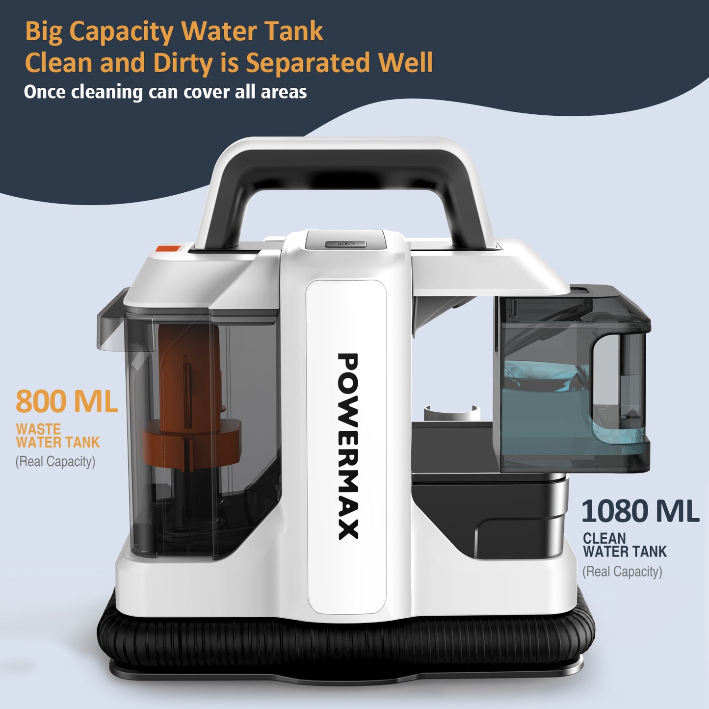 Revolutionary Automatic Water Spray Cleaner: Effortless Cleaning with Smart Induction Technology